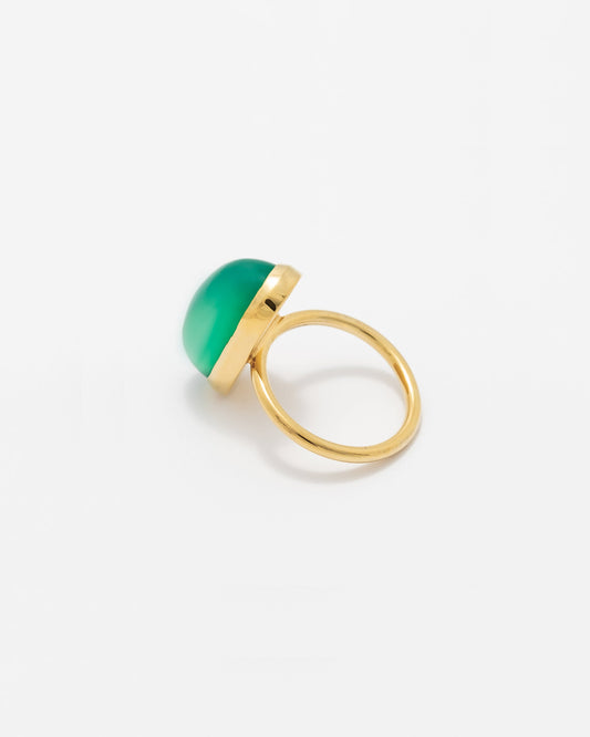Anel Ágata Verde