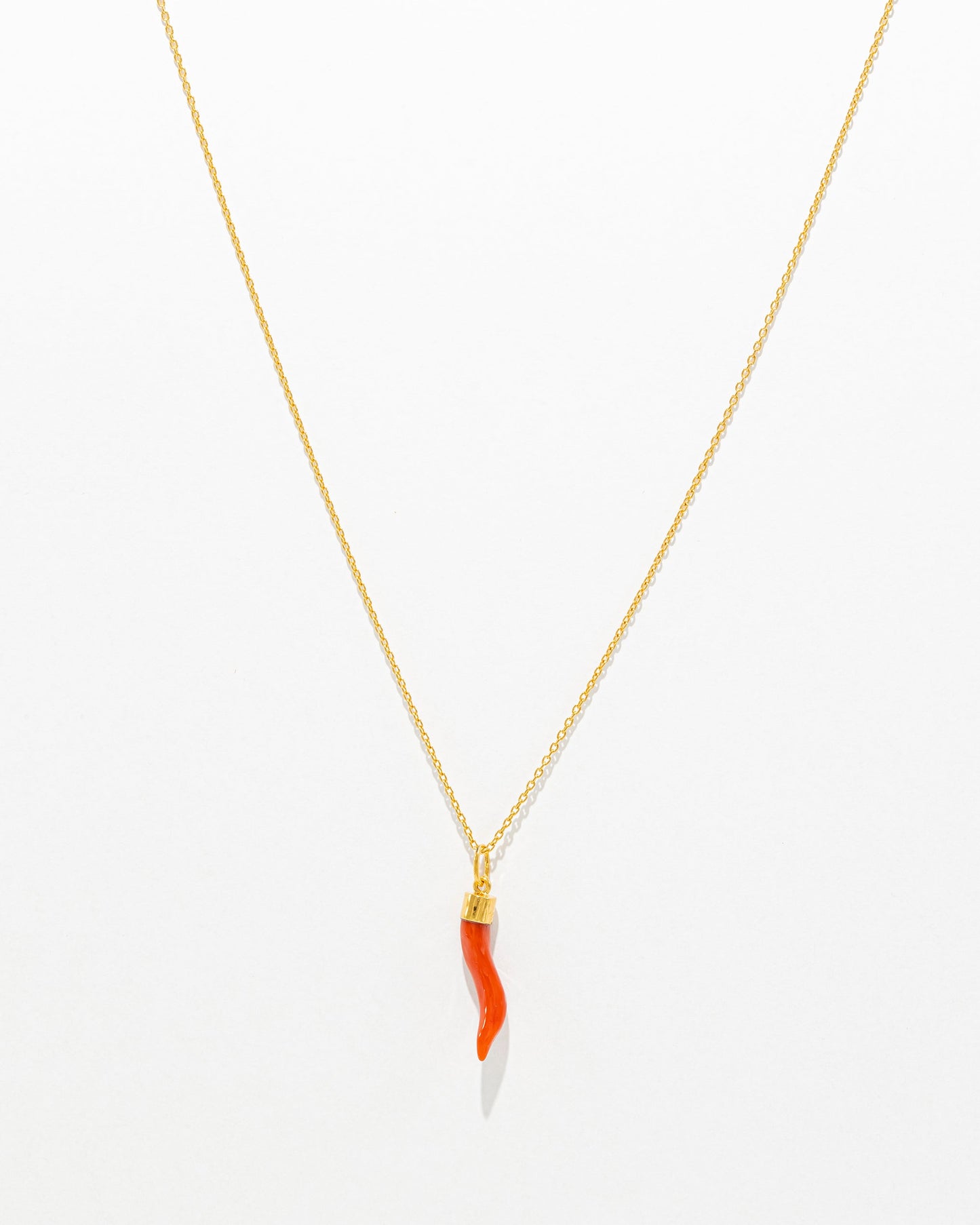 OURO Colar Malagueta (Coral)