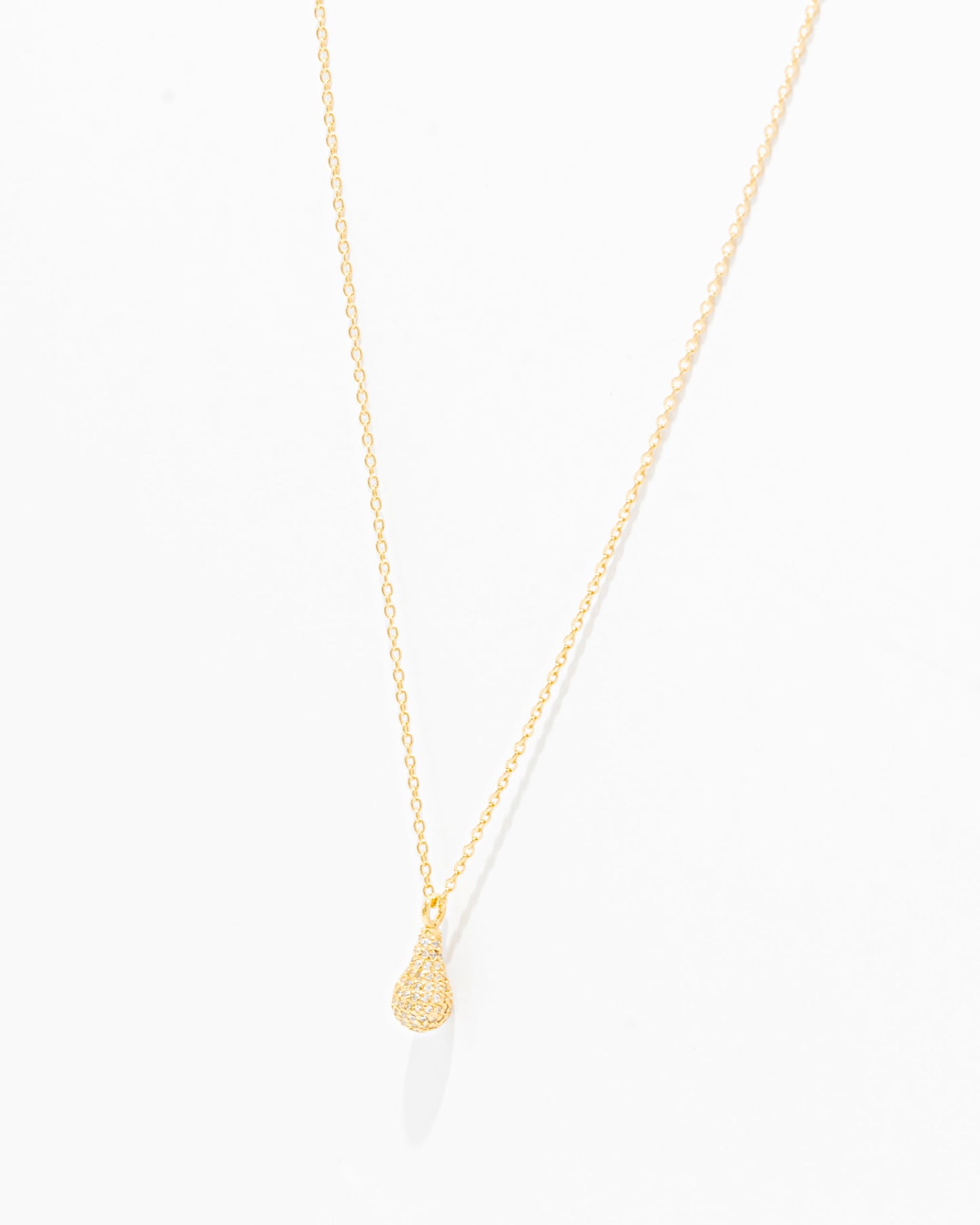 Colar Pingo com Zircónias