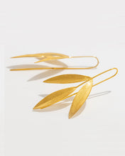 Load image into Gallery viewer, Olive Leaf Earrings
