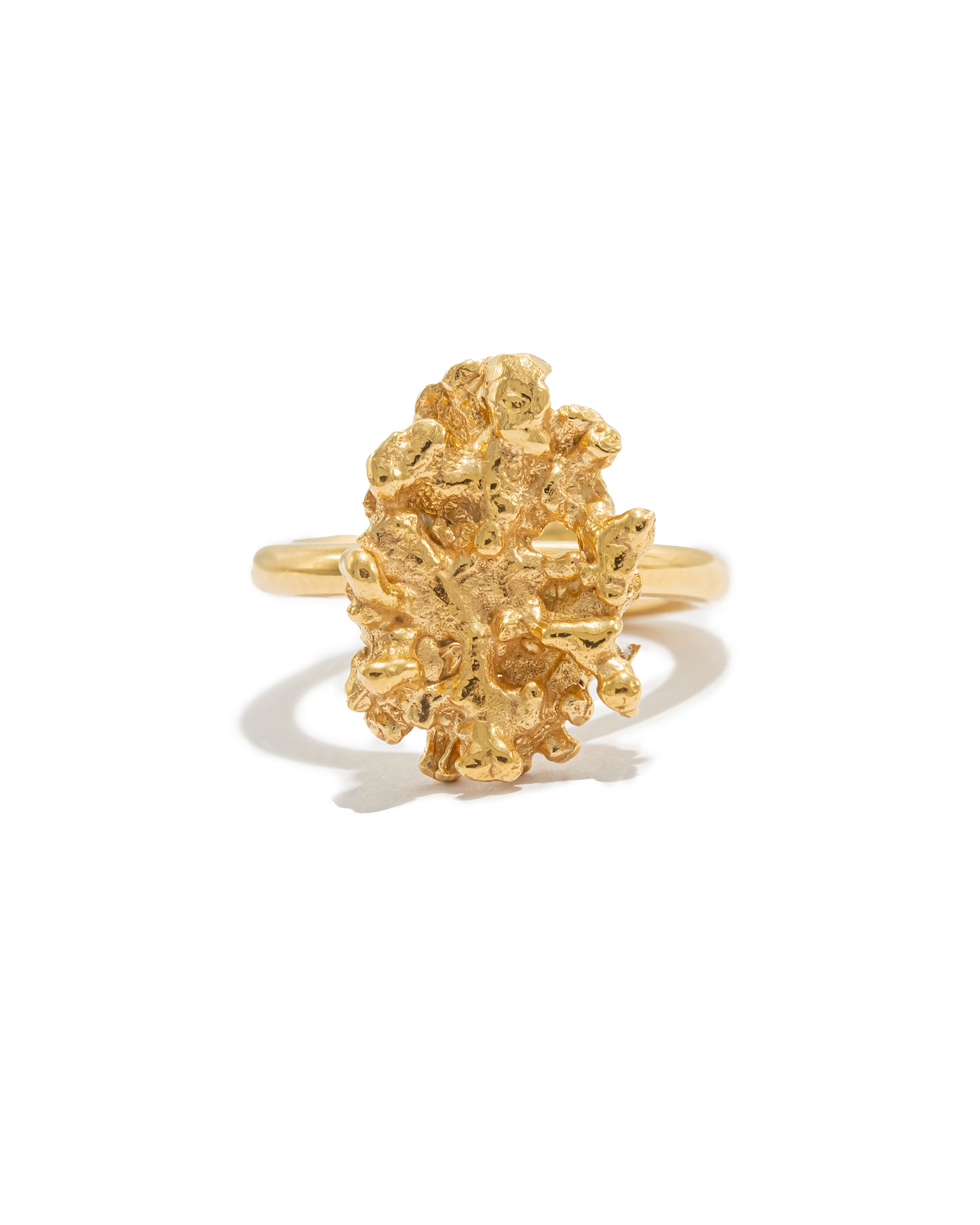 Coral Amalgam Ring