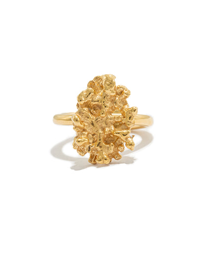 Coral Amalgam Ring