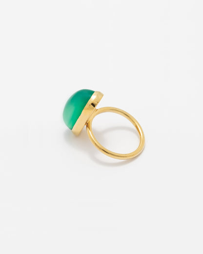 Anel Ágata Verde