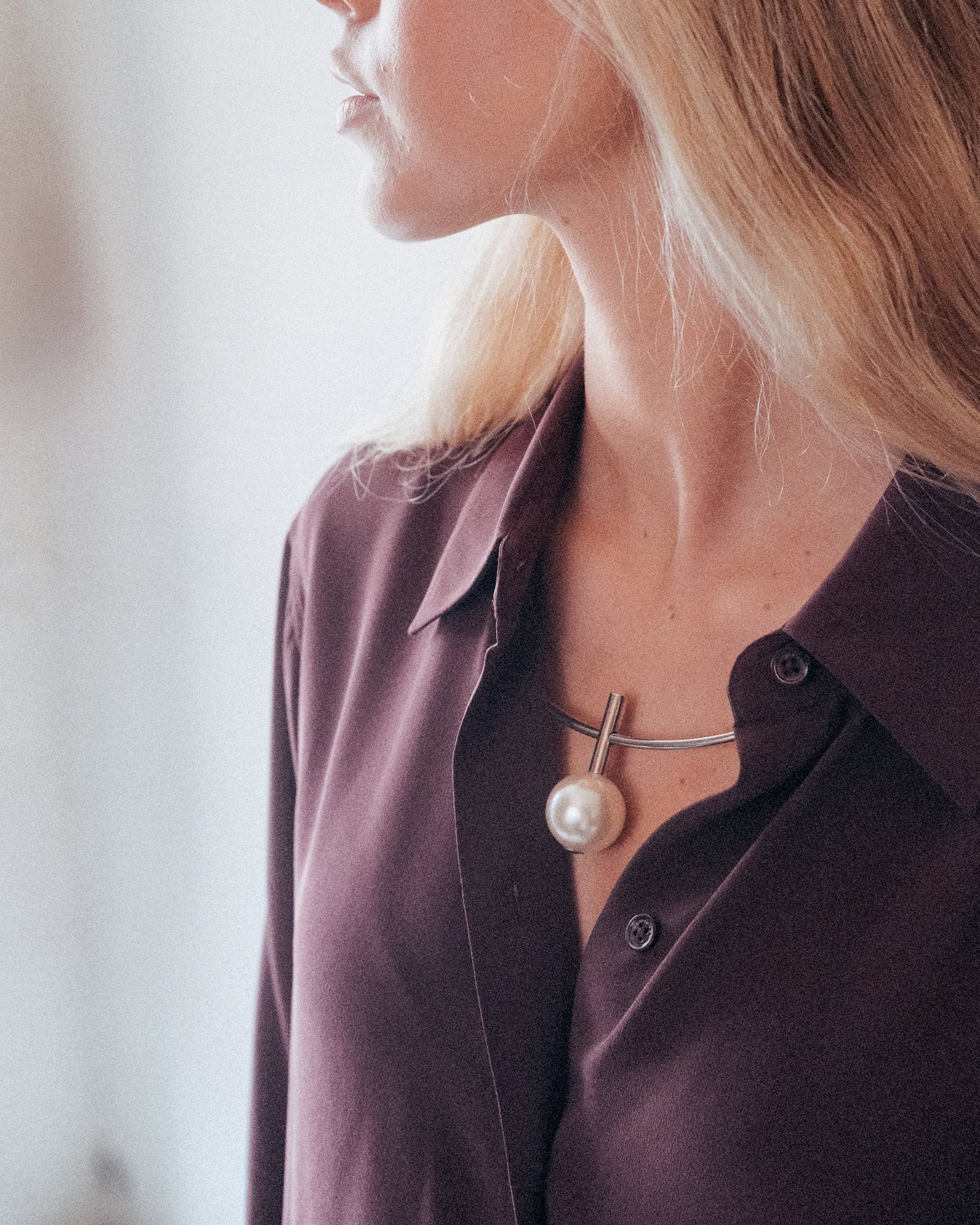 Gargantilha com Pérola