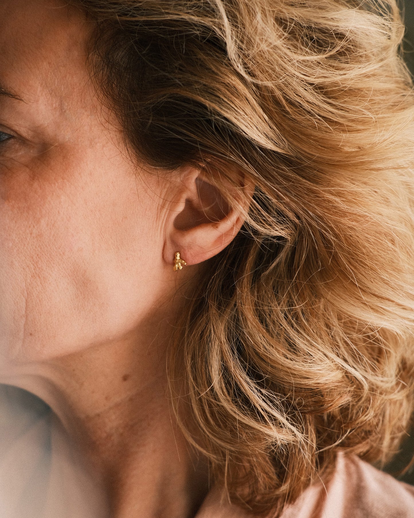 Mini Coral Earrings