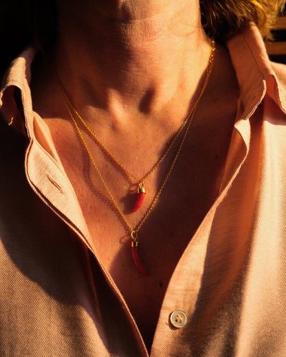 Colar Malagueta (Coral)
