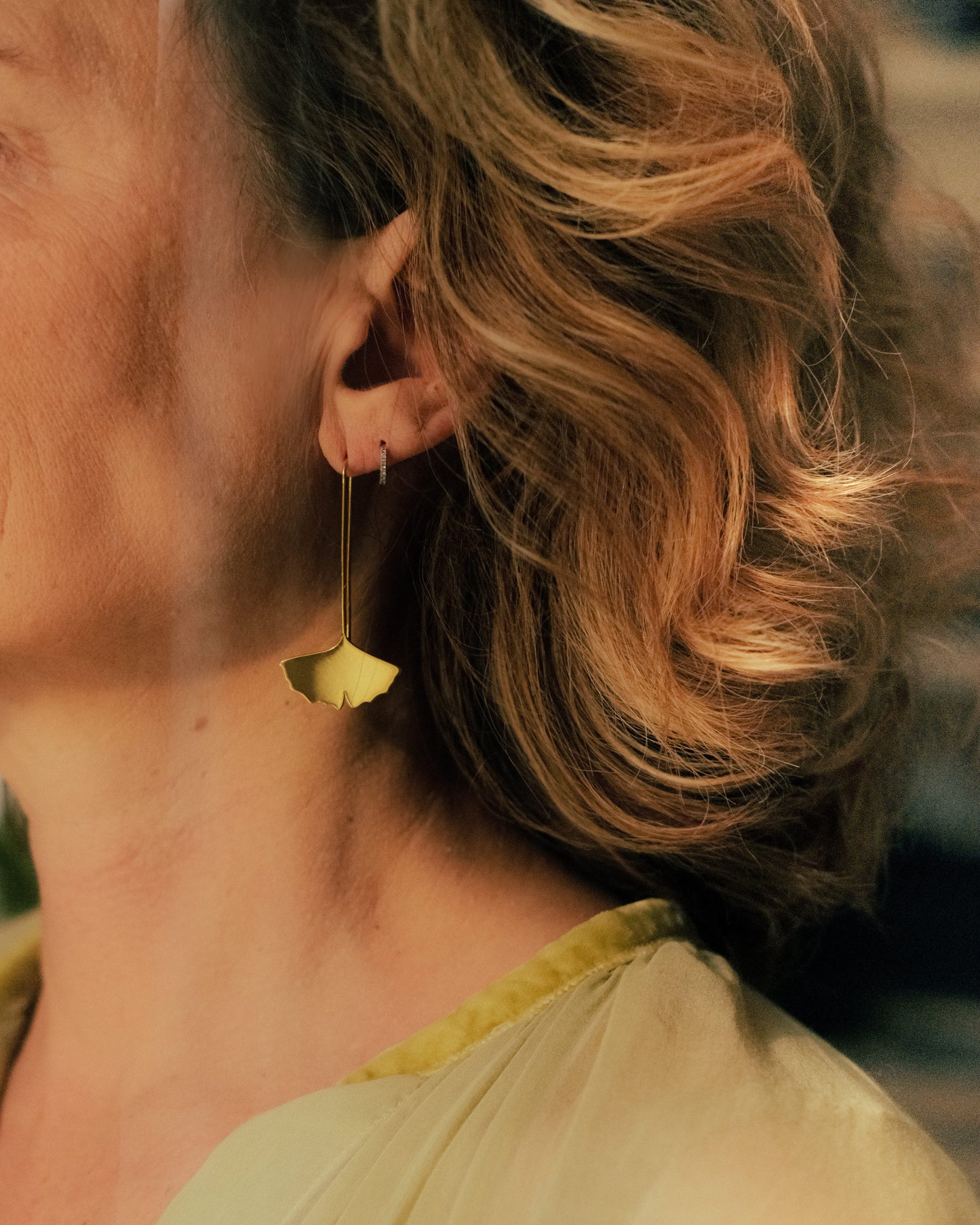 Ginkgo Earrings