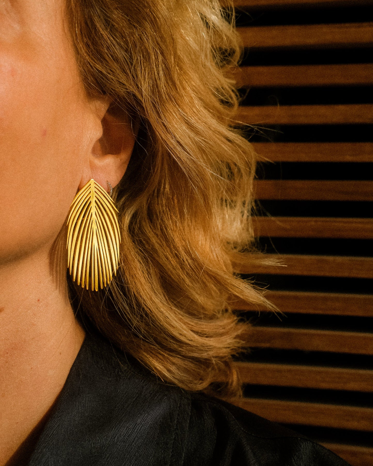 Peacock Feather Earrings