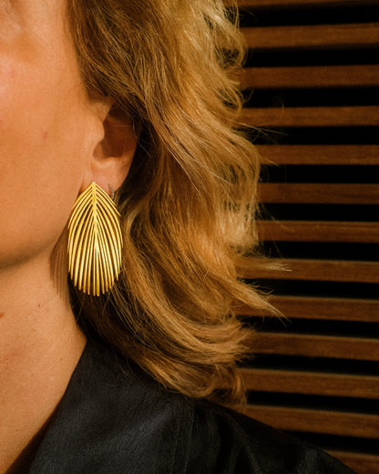 Peacock Feather Earrings