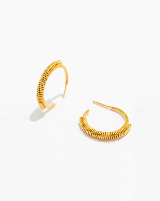 Brincos "Hoops on Hoops"