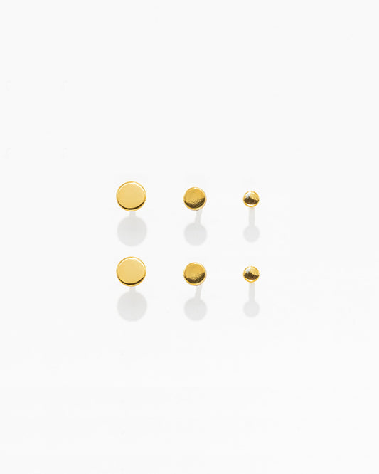 OURO Brincos Chapinha