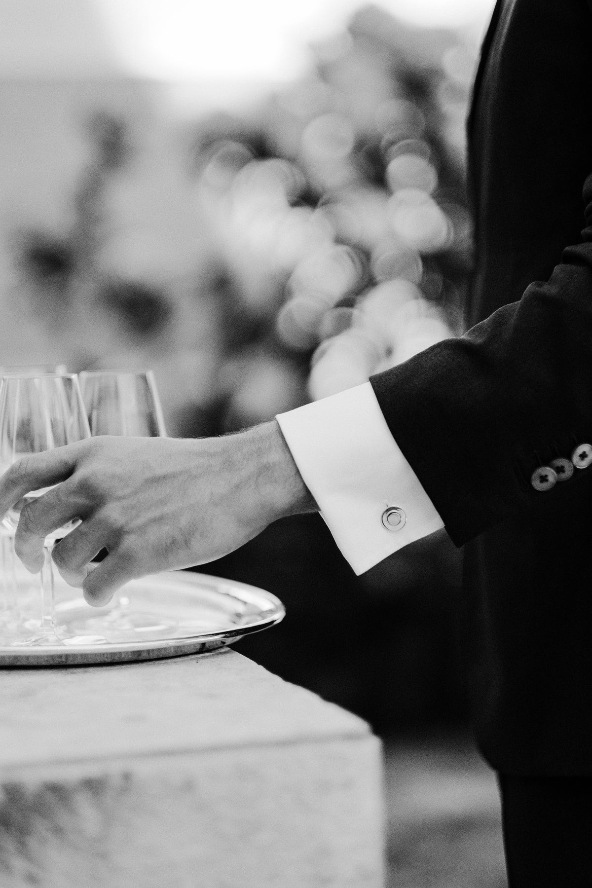 Gold and Silver Cufflinks