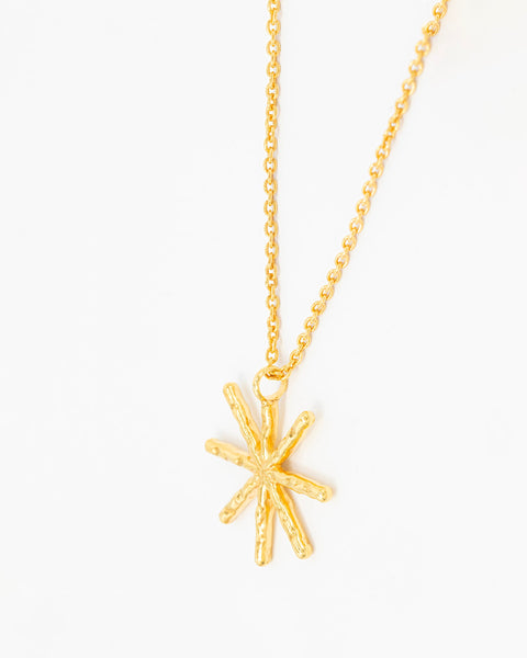 Sculpted Star Necklace