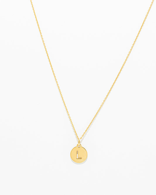 Letra Medalha Redonda