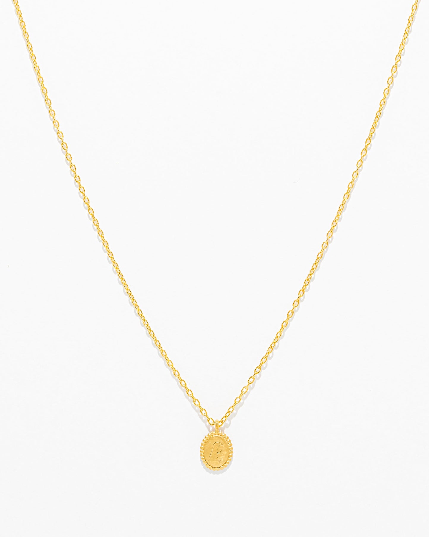 OURO Colar Medalha com Nossa Srª Gravada