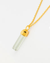 Load image into Gallery viewer, Hexagonal Praseolite Necklace
