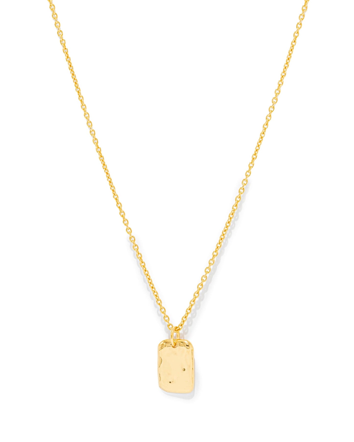 Colar Army Plate Derretido