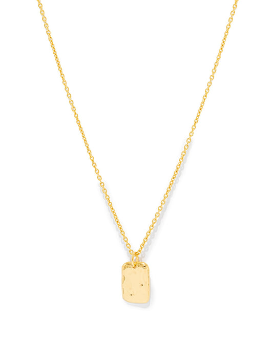 Colar Army Plate Derretido