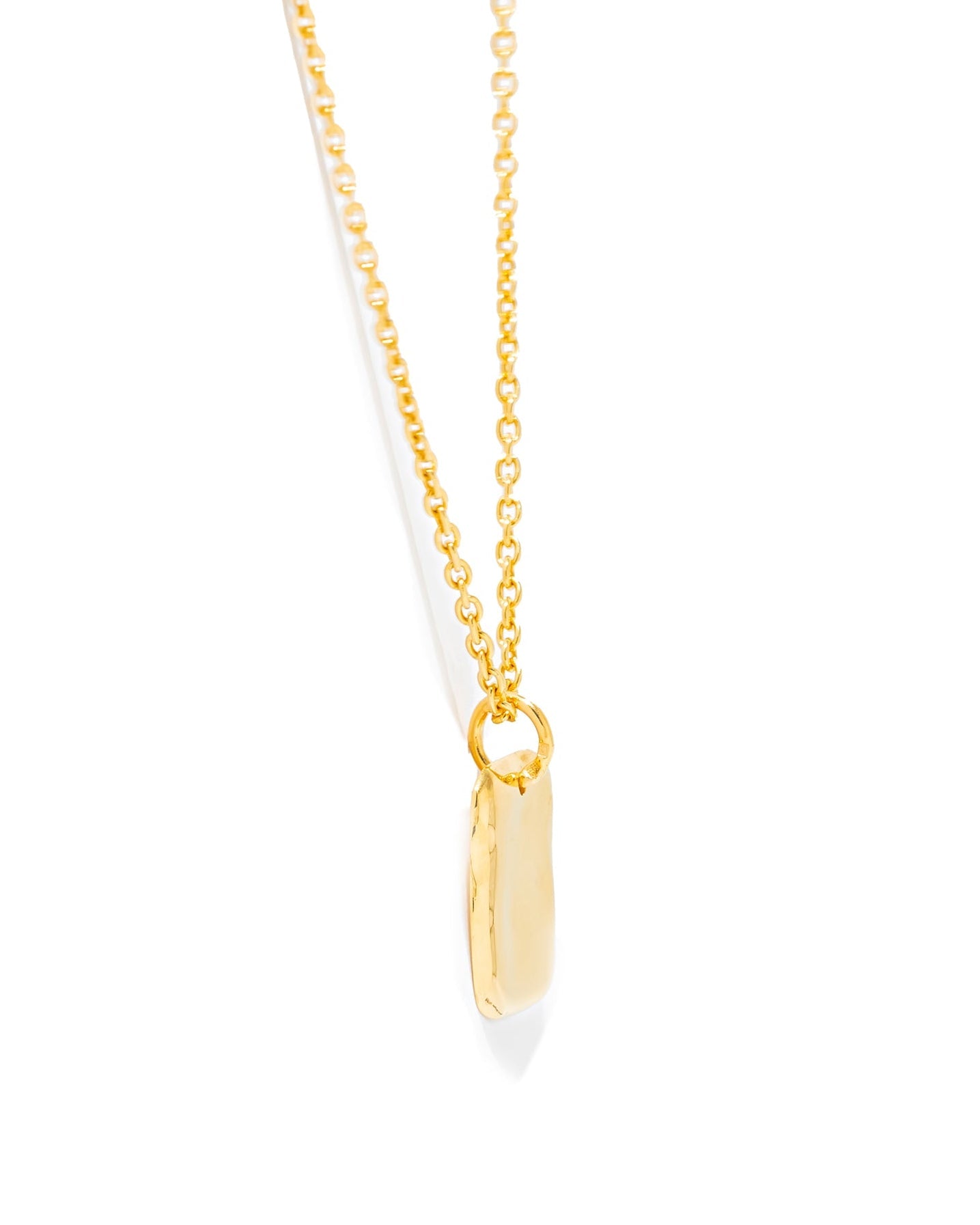 Colar Army Plate Derretido