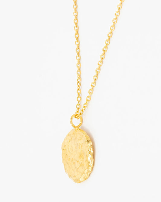 Colar Chapa Martelada 2cm