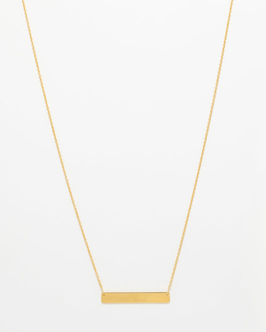 Colar Chapa Retângular