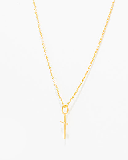 Colar Cruz Extra Fina