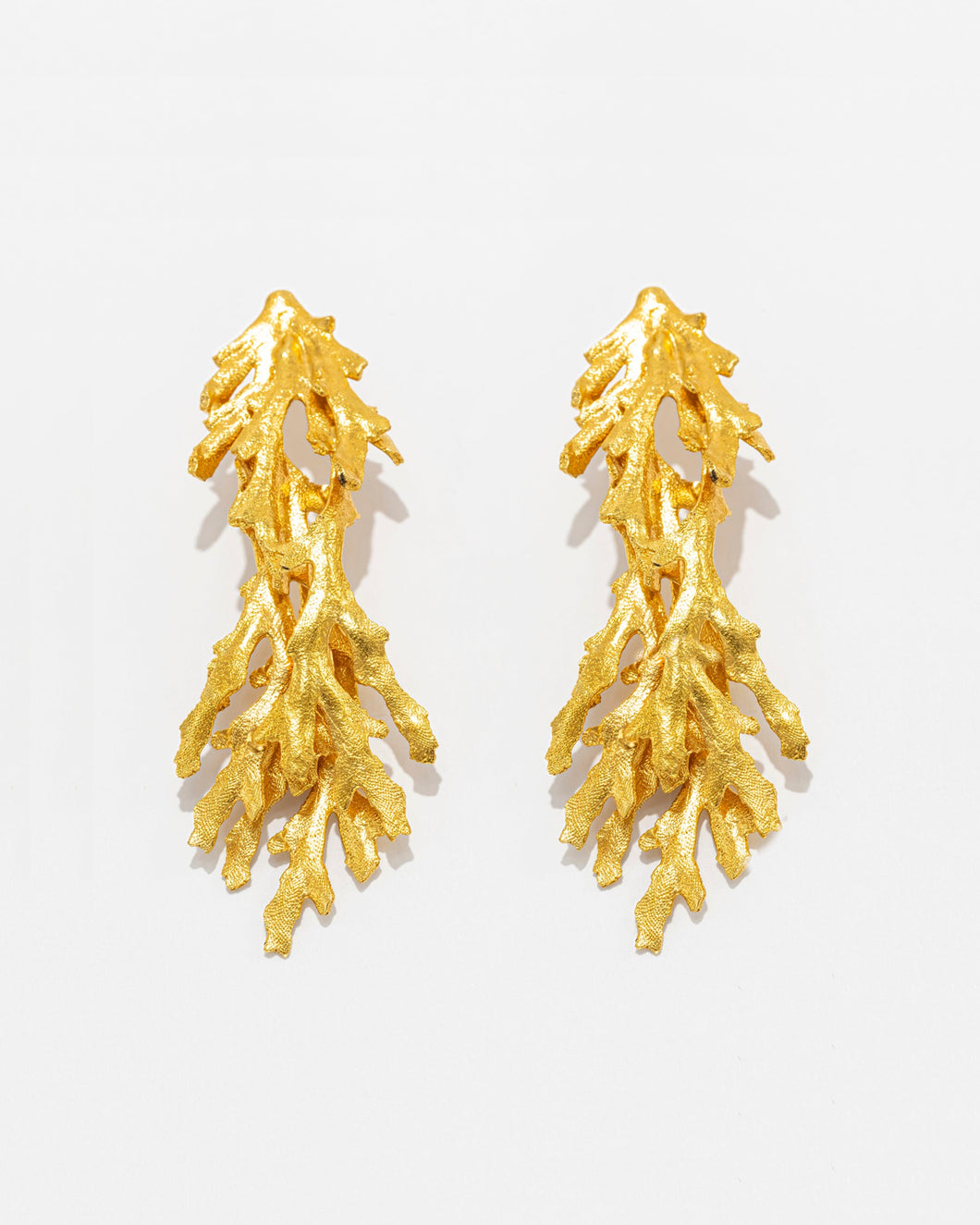 Coral Earrings L