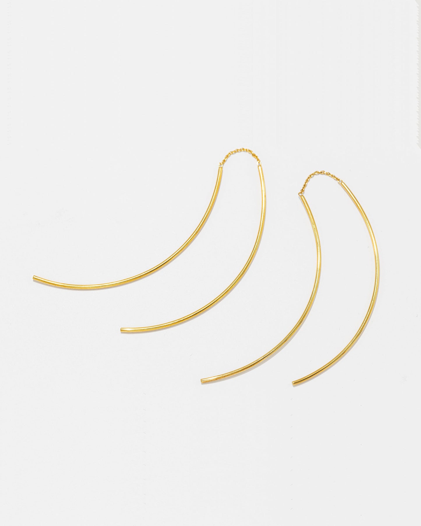 Brincos Traço Curvo