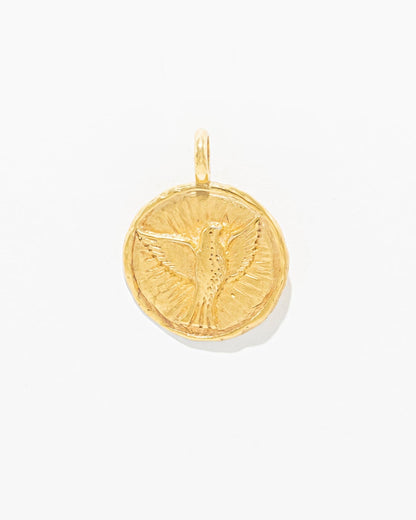 Pendente Espírito Santo Esculpido