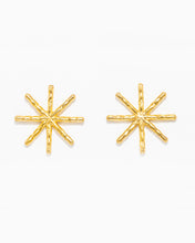 Load image into Gallery viewer, Sculpted Star Earrings
