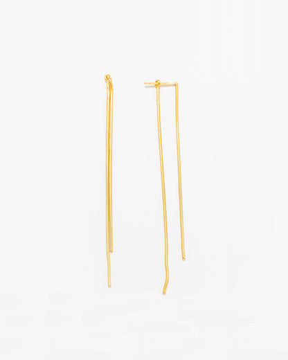 Brincos Fio Rato Compridos