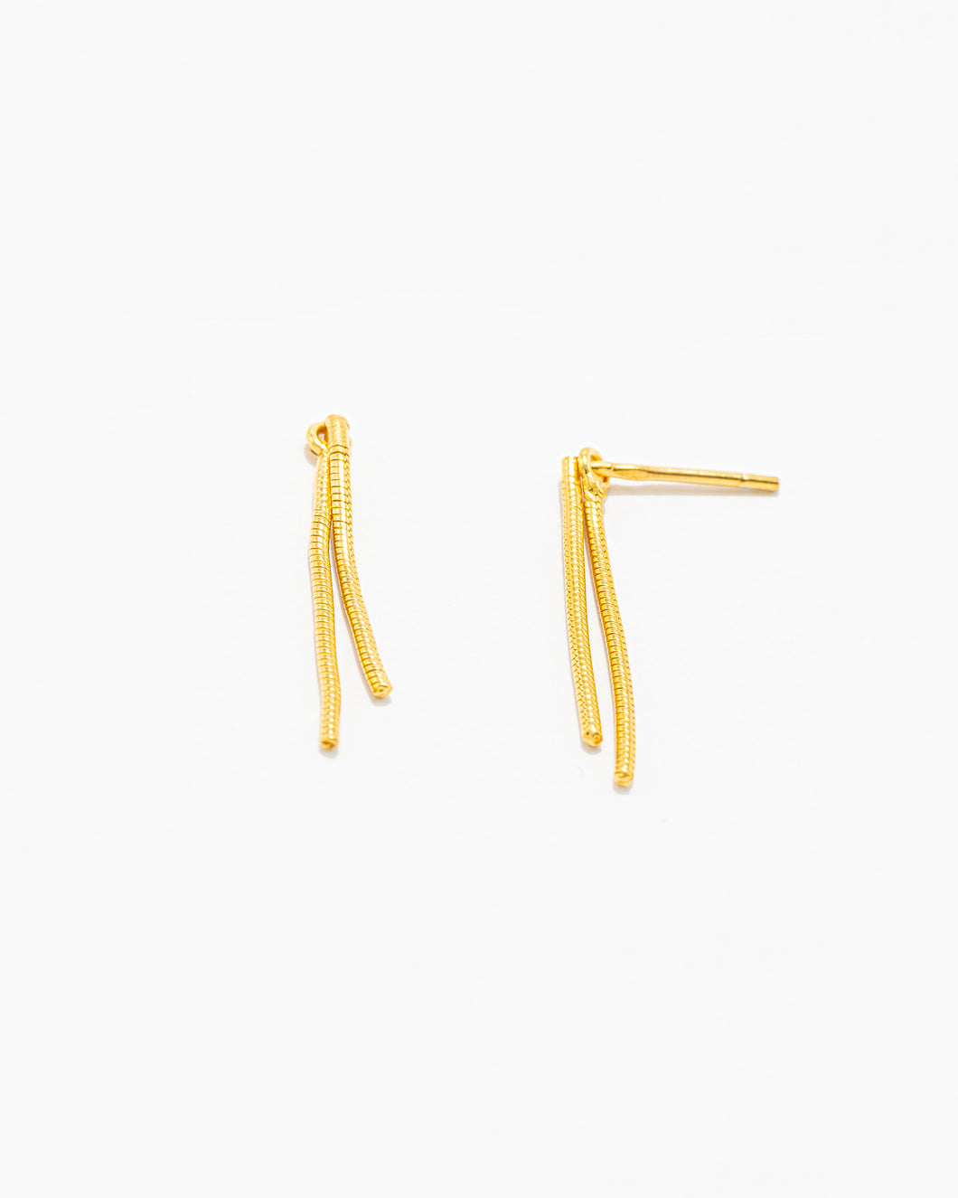 Small Line Earrings