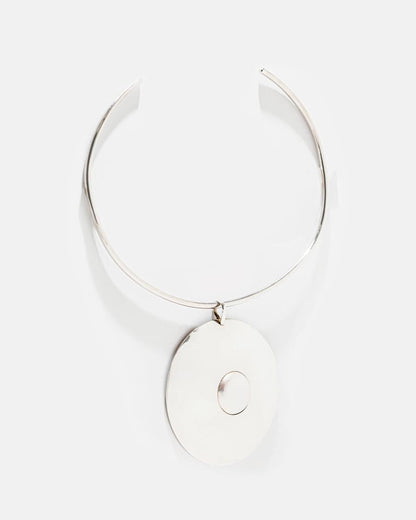 Gargantilha Medalhão com Pérola